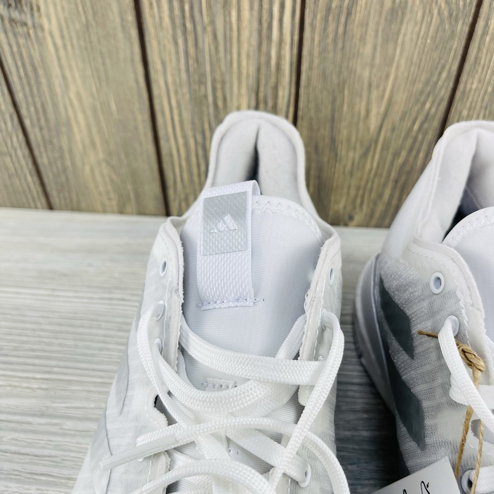 Adidas Crazyflight Volleyball Shoes White Silver Grey IG3970 Womens Size: 8.5 - Picture 8 of 16